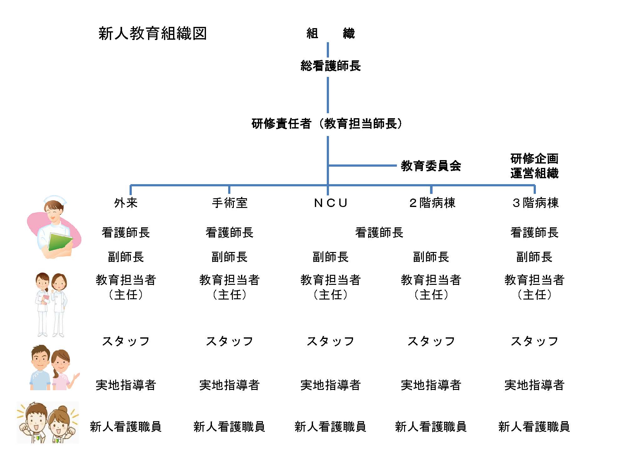 新人教育組織図